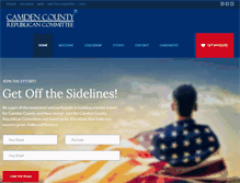 Tablet Screenshot of camdencountygop.com